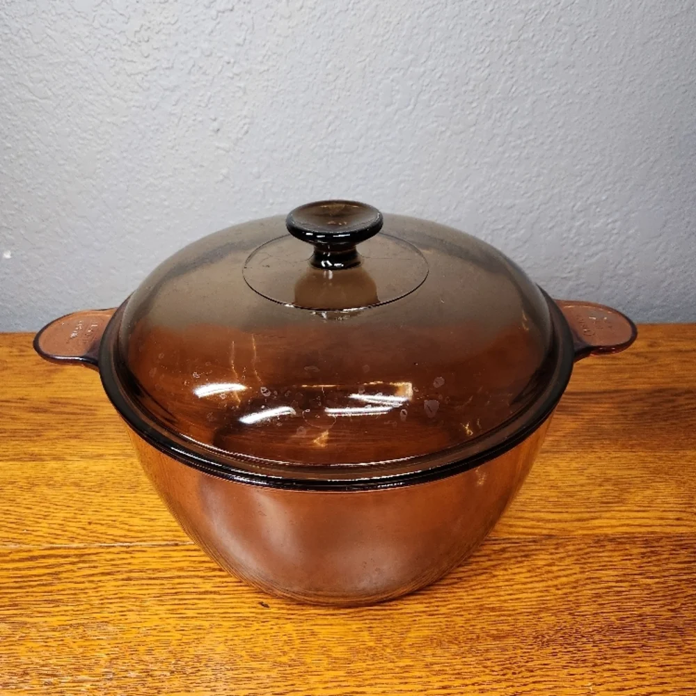Corning visions 4.5 L Amber dutch oven